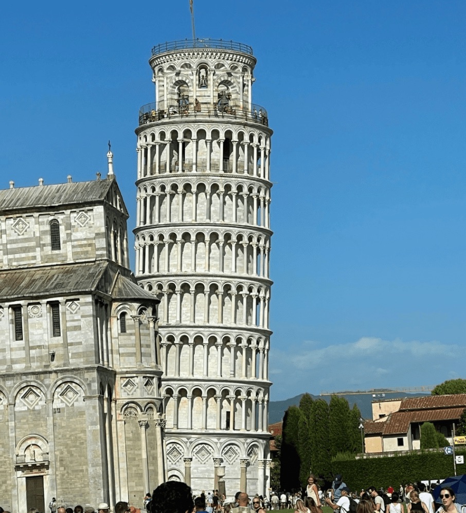 Leaning Tower of Pisa in Italy